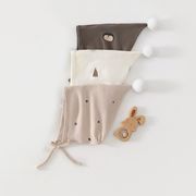 子供帽子　ベビー帽　ポンポンピクシーハット　韓国キッズハット