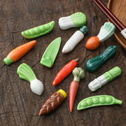 陶磁器★箸置★食器収納ラック★工芸品★装飾★陶磁器置物★箸置き12色