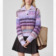 初回送料無料　ニットセーターおしゃれな長袖トップス　レディースファッション人気トレンド