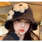 秋冬帽子  キャップ   防寒 バケットハット フィッシャーマン ニット帽子