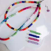 ビーズ パーツ アクセサリーパーツ 玉 ハンドメイド 手作りチャーム 素材 チェーン ビーズ織り デコパーツ