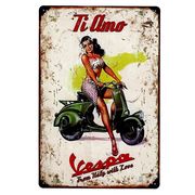 サインボード　メタルサイン　A4　アメリカン雑貨　ガレージ　ホットロッド　ブリキ　ティン　看板