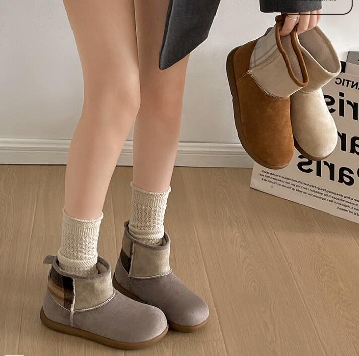 秋冬シューズ  ブーツ ショートブーツ   裏起毛 あったかい お出かけ 靴