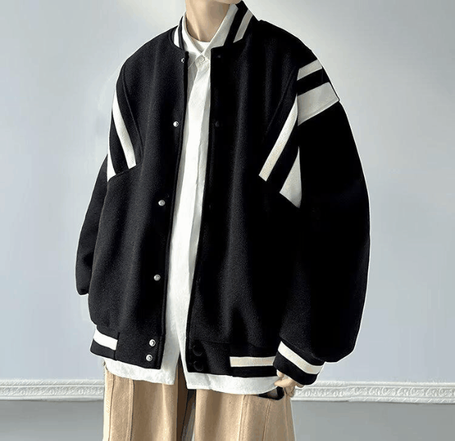 2025秋冬メンズ服 シンプル おしゃれ コート 韓国風 トップス ジャケット カーディガン 2色展開[M~3XL]