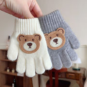 子供手袋　14*9.5cm　熊　5本指　2-4歳　韓国手袋