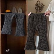 2025秋冬新作　子供服 　キッズ服　女の子用　ボトムズ　裏起毛　パンツ　ズボン  80CM－150CM　2色 DC