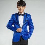 公演服 ステージスーツ パフォーマンスドレス スパンコールスーツ 司会者 歌手 大合唱 コーラス