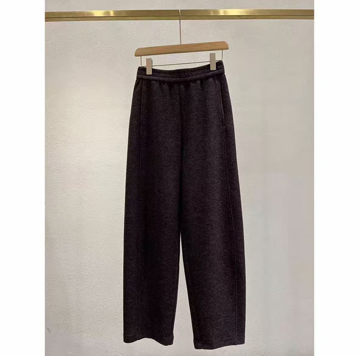 タックジッパー デザイン 着回し楽々 ジャージパンツ