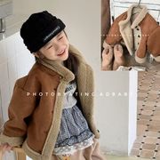 2025新品  子供服  厚手 コート  裹起毛　  80cm～130cm  DC