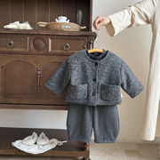 「2025」子供服★インナーシャツ★コート★ズボン★韓国風子供服★2色73cm～110cm