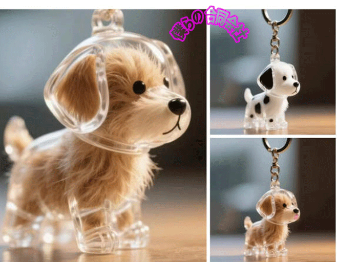 新入荷 ペット用品 キーホルダー 遺毛入れ 猫の毛入れ 収納ケース 犬の毛入れ 可愛い 5色展開