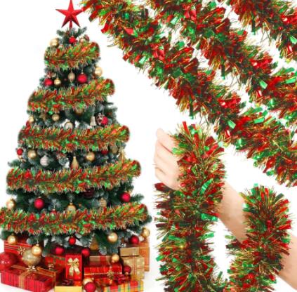 雑貨 お祝い  クリスマスグッズ お祝い モール 飾り物 ガーランド