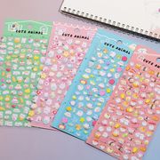 ステッカー 手作りDIY  子供おもちゃ 可愛いシール  立体ステッカー 粘着シールLF