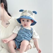 2025秋の新作--韓国風の日よけ付き男の子キャップ、旅行にも合わせやすい野球帽★4色