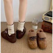 秋冬シューズ  パンプス スニーカー 運動靴  裏起毛