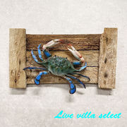 カニのレリーフ