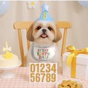 ペット用品 ペット服  誕生日帽子 よだれかけ セット お出かけ