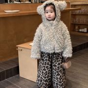 2025★秋冬新作★韓国風子供服★コート★裏起毛のズボン★7～17 2色