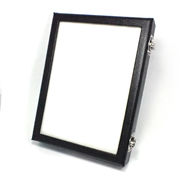 ≪定番！ロングセラー≫【高級感アップ　合成皮革のルースケース】  黒・ブラック  20x15cm