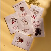 クリスマスカード メッセージカード ひとことメッセージ ギフト プレゼント 封筒付き