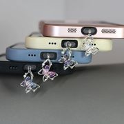 2025.11★携帯電話充電ポートの防塵キャップ★ダストキャップ★iPhone★type-c