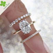 3点セット ラインストーン リング アレルギー対応素材 アクセサリー 開口指輪 レディース 高級感