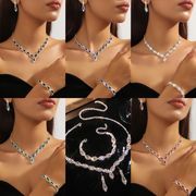 3点セット/ブレスレット・ネックレス・イヤリングセット&ブレスレット・ネックレス・ピアスセットE90084