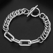 メンズ ブレスレット レディースブレスレット ステンレス製 アクセサリー  金属アレルギー対応★2025