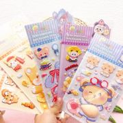 即日出荷 新入荷★DIY手作★手帳用 貼り付け★粘着シール★立体キャラクターシール★3Dシール