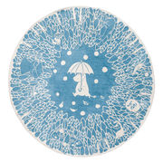 ムーミン 晴ときどきリンゴ ラグ