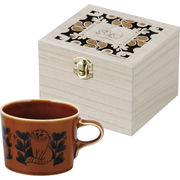 リサ・ラーソン 木箱入マグ ブラウン LL163-11H