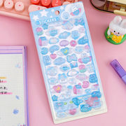 2025★DIY手作り ステッカー★粘着シール★3D★手帳素材