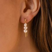 淡水パールピアス レディース ステンレス製 アクセサリー  イヤリング 金属アレルギー対応「高品質」2025