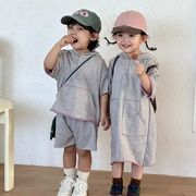 2026新品QMM★子供服　セットアップ&ワンピース★80cm～150cm 2色