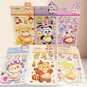 DIY手作り 粘着シール 3D 立体ステッカー シール デコレーション ぷくぷく ステッカー 文具