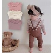 2026 春新作  サロペット INS 韓国版 赤ん坊 Tシャツ  セット 男女兼用 子供服