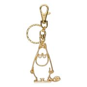 【キーホルダー】ムーミン GOLDキーホルダー アングリー