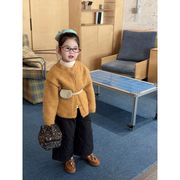 子供服　90~140cm　キッズニットカーディガン　韓国キッズ服