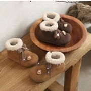 2026新作 ベビー靴 スノーブーツ キッズ 女の子 靴 子供靴 綿靴 裏起毛 保温 22/14.5cm～31/19.5cm 2色