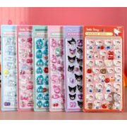 ぷくぷくシール ぷっくりシール 3Dステッカー 立体ステッカー エポキシステッカー　ヌイグルミ