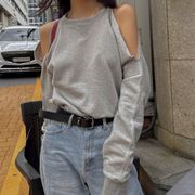 スウェット　レディース　デザイン　韓国ファッション