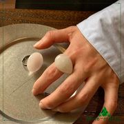 ins 指輪 リング 天然石 高級感 アレルギー対応素材 レディース 個性 ファッション