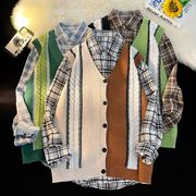 2026春秋メンズ服 シンプル おしゃれ ニットセーター 韓国風 トップス 防寒 温かい インナーシャツ[M~2XL]