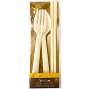 エコ フォーク・スプーン＆箸（とうもろこし） KKC-101