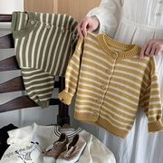 2026新作 韓国子供服 ベビー服  キッズ男の子ニットコート 2色 80cm-130cm