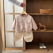 「2026」子供服★トップス★コート★ズボン★韓国風子供服★2色73cm～100cm