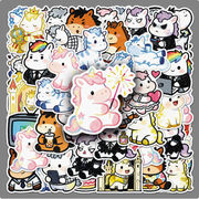 INS人気★手帳DIY  粘着シール　ステッカー★スマホケース★貼り付け　50枚入り