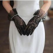 結婚式 花嫁 卸売り手袋 ブライダルグローブ ブライダルドレス手袋 ショート手袋 日焼け止め手袋