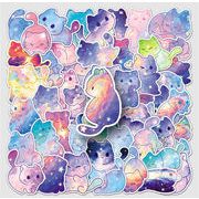 INS人気★手帳DIY  粘着シール　ステッカー★スマホケース★貼り付け　50枚入り