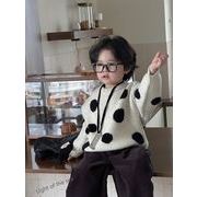 2026新作 韓国子供服 ベビー服  キッズ男の子ニットトップス90cm-140cm